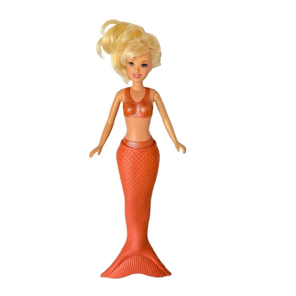 Playmates Just Add Water H2O Full Moon Fashions Mermaid Rikki Doll Orange Rare